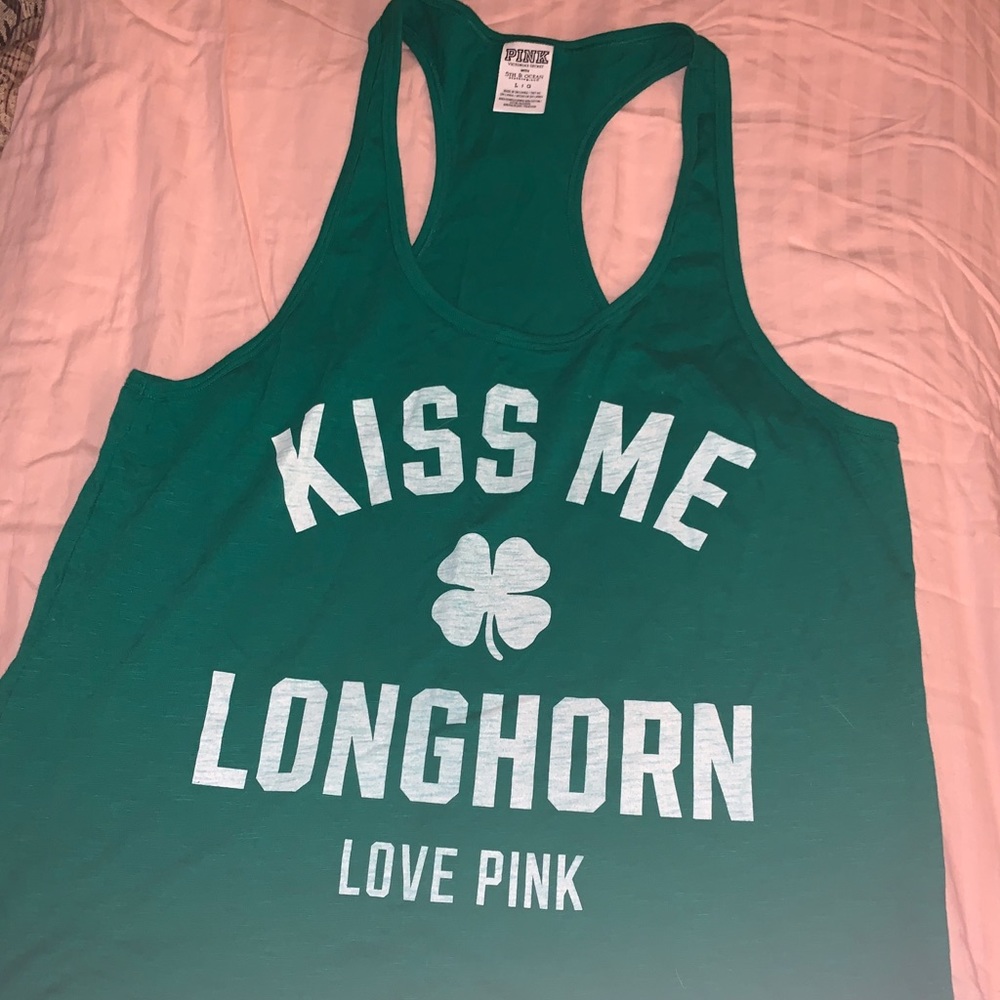 NWOT VS PINK racer-back tank